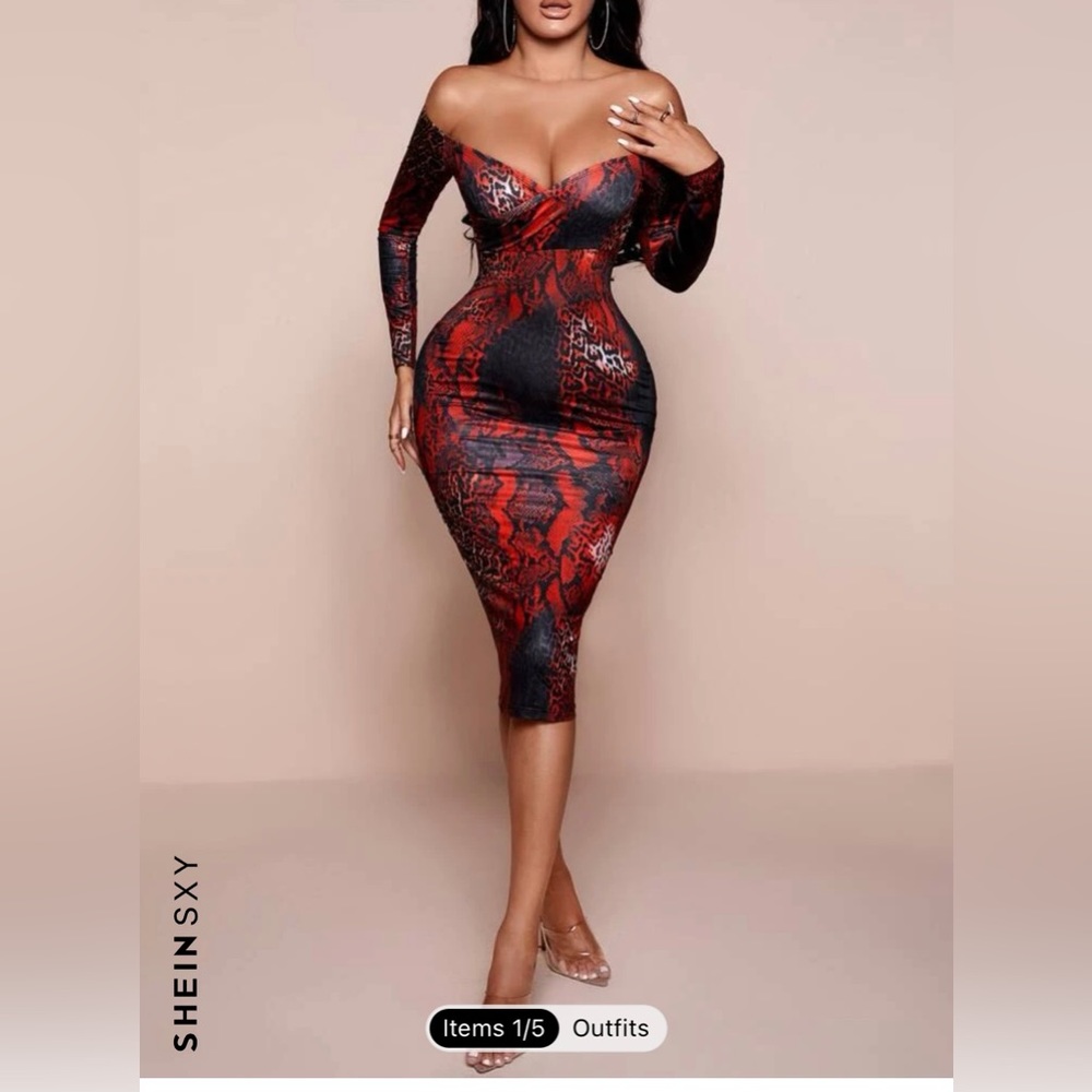 NEVER WORN. SHEIN dress $12